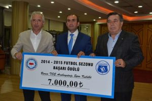 Arabayatağıspor'a &ouml;d&uuml;l