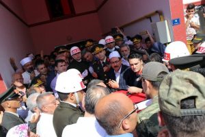 Bursalı şehit yarbay son kez evinden uğurlandı
