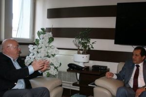 Kolaylı'dan başsağlığı ziyareti
