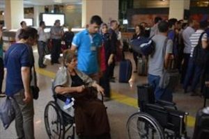 45 dakikalık seyahat 17 saat s&uuml;rd&uuml;