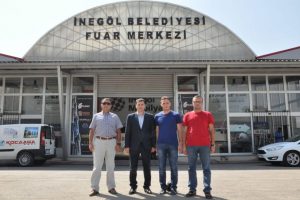 Bursa İneg&ouml;l tarım fuarına hazır