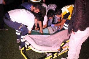 Futbol sahasında alkol komasına girdi