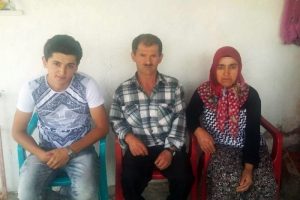 Yaralanan gazi memleketine geldi