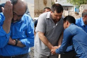 Şehit ve ter&ouml;rist babaları "taziyede" bir arada