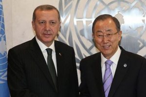 Cumhurbaşkanı Erdoğan, Ban Ki-mun ile g&ouml;r&uuml;şt&uuml;