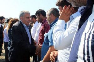 HDP'li bakan şehit evini ziyaret etti