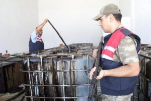 280 ton ham petrol hırsızlığı!