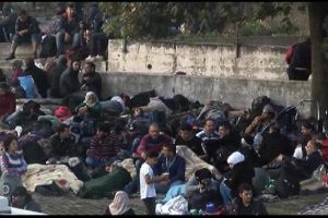 Hırvatistan'a gelen m&uuml;lteci sayısı 5 bin 400'&uuml; buldu
