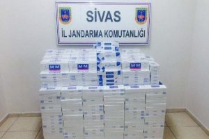 Sivas'ta uyuşturucu ve sigara operasyonu