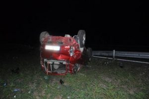 TEM'de trafik kazası: 1 &ouml;l&uuml;