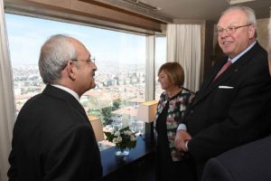 Kılı&ccedil;daroğlu, Almanya Dışişleri Bakanı ile g&ouml;r&uuml;şt&uuml;