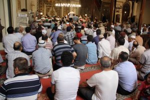Bursa'da şehitler i&ccedil;in mevlit okundu