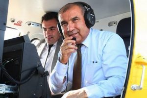 Bakan elektriği havadan ve karadan denetledi