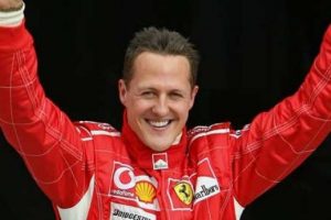 Schumacher 45 kiloya d&uuml;şt&uuml;