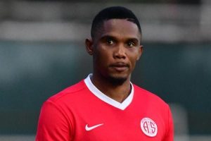 Eto'o'ya Altın Ayak &ouml;d&uuml;l&uuml;
