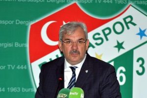 Bursaspor'da 1.4 milyon TL'lik &ccedil;alkantı!