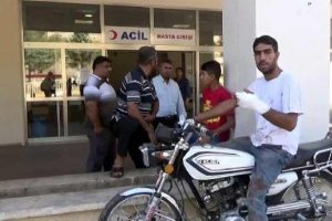 Gaziantep'te acemi kasaplar hastanelik oldu