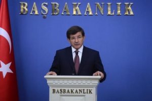 Başbakan Davutoğlu'ndan taziye mesajı