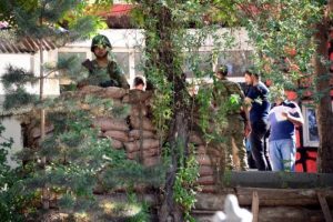 Askerlik şubesindeki patlama korkuttu
