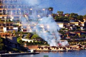 El Maktum'un Bodrum'daki otelinde yangın