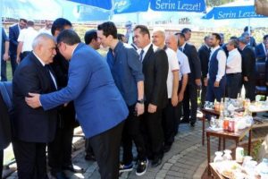 Kahramanmaraş'ta bayramlaşma t&ouml;reni