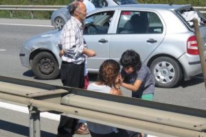 TEM'de zincirleme trafik kazası