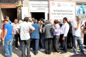 700 kişilik ge&ccedil;ici işe yoğun başvuru
