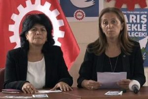 DİSK Kadın Komisyonu'ndan "Kardeş kanı dursun" &ccedil;ağrısı