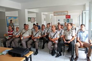 Bursa'da kara avcılığıyla ilgili jandarma personeline eğitim verildi
