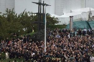Filistin Bayrağı BM'de g&ouml;ndere &ccedil;ekildi