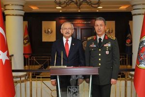 Kılı&ccedil;daroğlu, Genelkurmay Başkanı'nı ziyaret etti