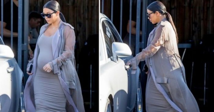 Kim Kardashian'ın topuklu ile imtihanı...