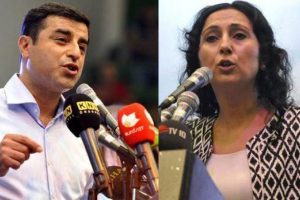 Demirtaş ile Y&uuml;ksekdağ: "Ahmet Hakan'a saldırı medyaya g&ouml;zdağı"