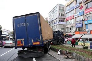 Ankara'daki facianın ardından korkutan kaza