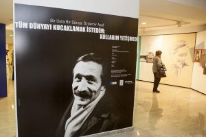 Kadık&ouml;y'de &Ouml;zdemir Asaf sergisi a&ccedil;ıldı