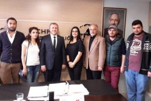 Atamazede &ouml;ğretmenlere CHP Bursa'dan destek