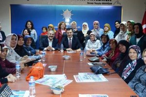 Esgin baba ocağında sevgiyle karşılandı
