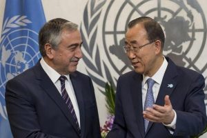 Akıncı, BM Genel Sekreteri ile g&ouml;r&uuml;şt&uuml;