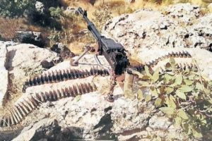 PKK mezarlığında ağır silah bulundu