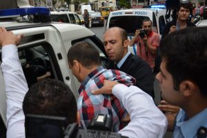 DHA &ccedil;alışanı yaka pa&ccedil;a g&ouml;zaltına alındı