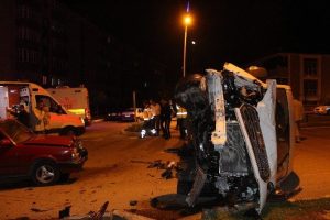 Erzurum'da zincirleme kaza: 7 yaralı