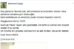 Mehmet Ekici'den yalanlama