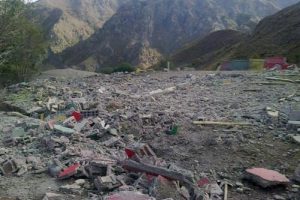 Kars'ta ter&ouml;rist mezarlığına operasyon
