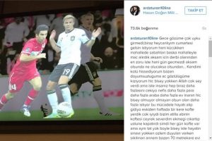 Arda Turan: "G&ouml;z&uuml;me uyku girmedi"