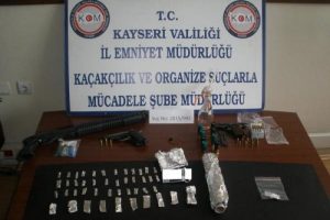 Kayseri'de 3 ayrı uyuşturucu operasyonu