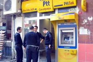 İstanbul'da PTT Şubesi soygunu
