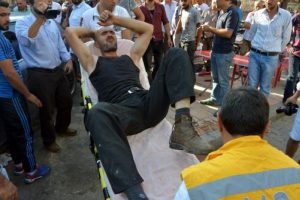 &Ccedil;arşı kavgasında 2 Suriyeli yaralandı
