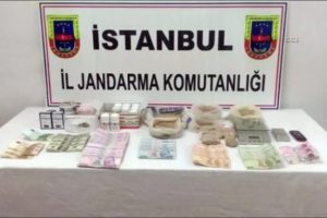 Narkotik operasyonu jandarma kamerasında