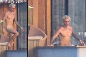Justin Bieber &ccedil;ıplak yakalandı