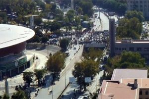 Ankara Tren Garı kavşağında patlama